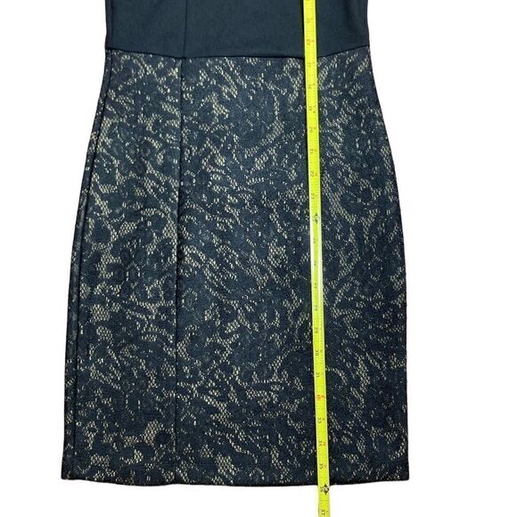 Jessica Simpson Black and Tan lace sleeveless dress, size xs - Picture 7 of 7